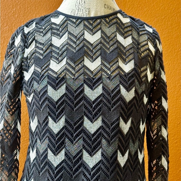 Escada Unique Needlework Cut-Out Top With Silk Cami Size 34 (Small) New! - Picture 4 of 12